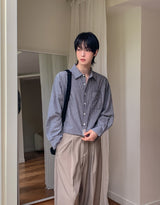 Fears Tie ストラップクロップシャツ