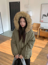 Ayan Duffle Half Jacket Wellon Padded Jumper