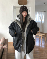 OUNCE Fur Shearling Down Jumper