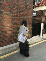 ボリューム ワイド バンディング パンツ
