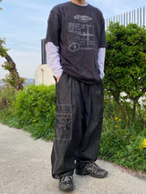 タイムズプリンティング半袖Tシャツ 2C