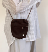 mini pocket bag - corduroy brown