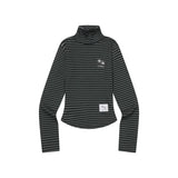 MIR STRIPE TURTLE NECK T