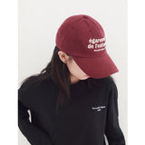 L'ENFANCE BALL CAP (RED)