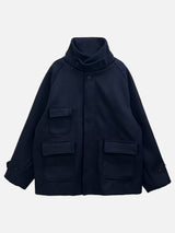 ブレンデッドネックビゾラインショートコート3C
