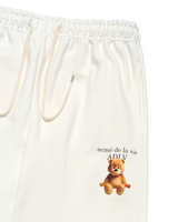 25FW AC BEAR BASIC LOGO ZURRY PANTS CREAM