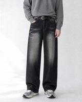 (UNISEX) Stone Domingo Wide Jeans