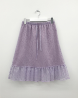 Hayes Bloom Frill Skirt (2color)