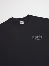 PARADISE TEE - CHARCOAL
