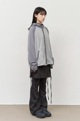 Coke Raglan Hooded Zip Up