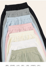 Tive Parasuit Shirring Rustle String Wide Pants