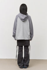 Coke Raglan Hooded Zip Up