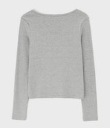 [B-BASIC] ライトスタンダードヘンリーネックロングスリーブTシャツ (2SIZE)