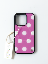 [Glass] Big White Dot Case