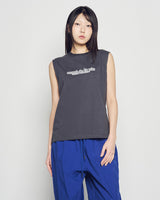 26SS SOLID NYLON WIDE PANTS