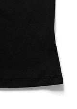 Heart shirring t-shirt_black