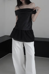 glow off shoulder top (2color)