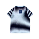 スタンダードインディゴストライプショートスリーブTシャツ (UNISEX)_SYS7TS11NV