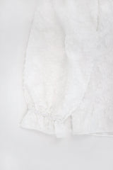 Flor frill blouse_white