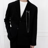 a men's チェーンブローチ_CLEF ブローチ