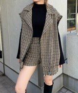 TWEED VEST