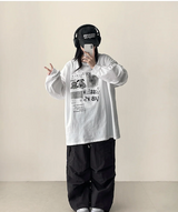 トートキュートダイドプリントスウェットシャツ