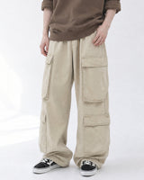 (UNISEX) Quatre Poches Wide Cargo Pants