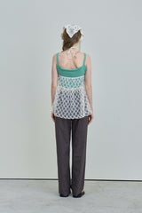 Halter top blouse_beige