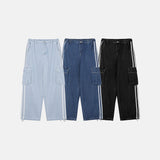 Track Cargo Denim PT