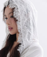 スノーフレーク レース フーデッド Tシャツ_TT6S212IV