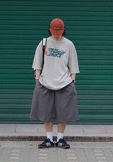 [SEMADE] Airy Nylon Fatigue バミューダパンツ