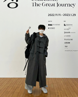 cosyharu Long duffle coat