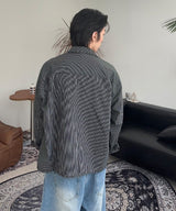 Ekan Crop Striped Shirt