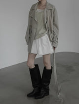 Arne Shawl Low Trench Coat