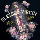 "BLESSED VIRGIN" PRINTED COACH JACKET