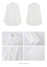 a modern white clean shirt