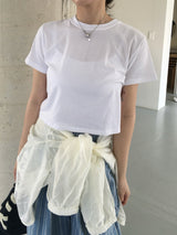 デイリークロップ半袖Tシャツ (10c)
