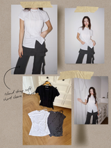 アイランドストラップソフトショートスリーブTシャツ