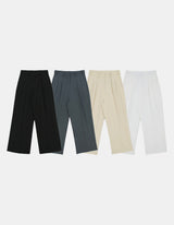 LMN オールデイピンタックビジョワイドスラックス (4 colors)