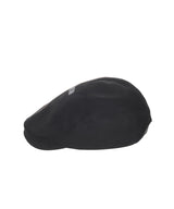 8287 Limitedition Suede Newsboy Cap (Black)
