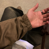 Cali Suede Overfit Rivet Bruson Jacket