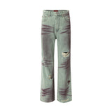 BLAZING SPRAY BOOT CUT DENIM JEANS