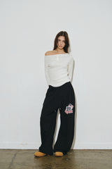 rd check pants (black)