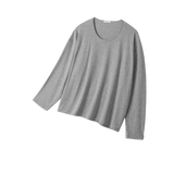 ローム ソフト Uネック ロングスリーブ Tシャツ