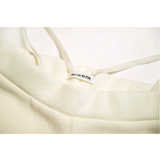 SWAN LAKE SHRRING STRING MICROSHORTS CREAM