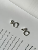 [925silver] Drop パールピアス