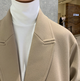  Urban Solid Radar Turtleneck Long Sleeve T-tee