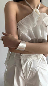 Matt big BOLD shape bangle