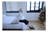 Hime round collar shirt