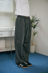 26SS★ Animal Stitch Pigment Sweatpants